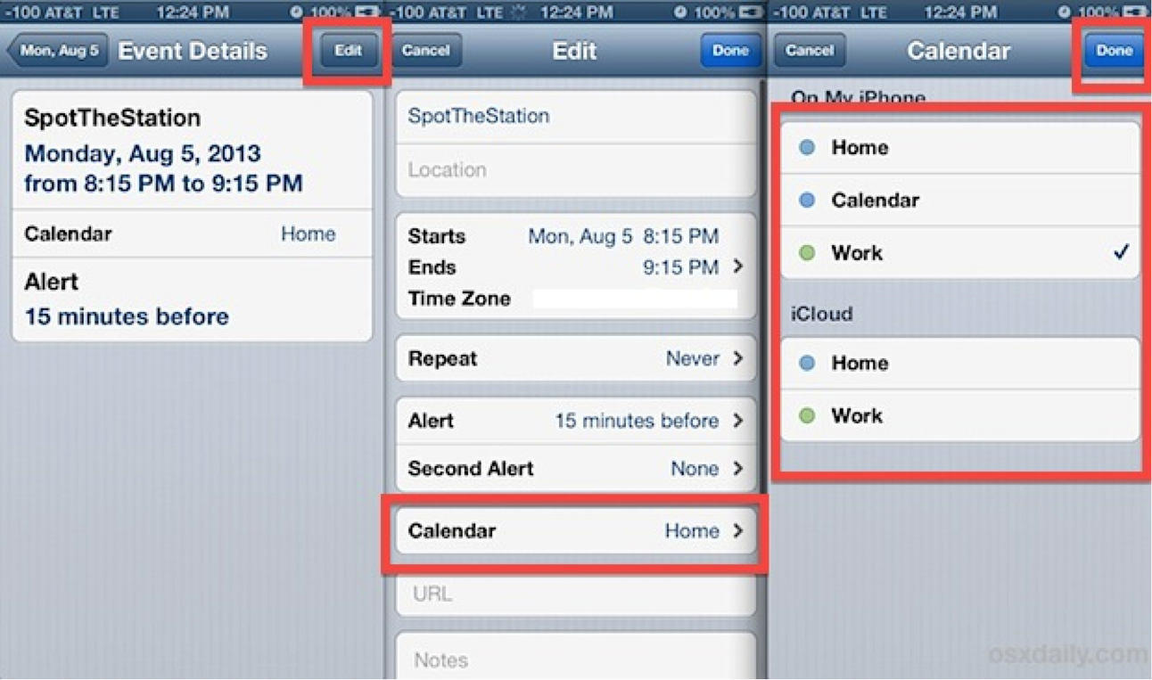 How To Put Appointments In Iphone Calendar Time Table